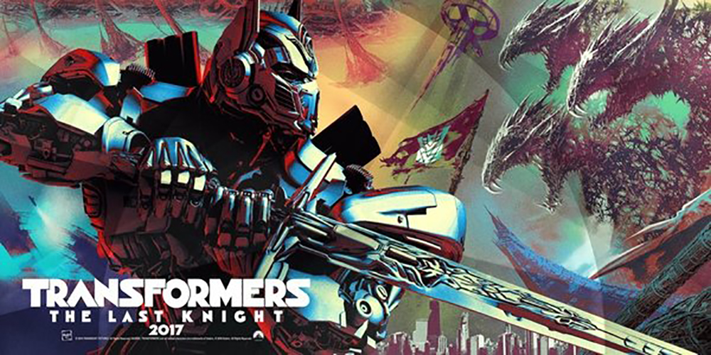 A Transformers: The Last Knight hivatalos posztere