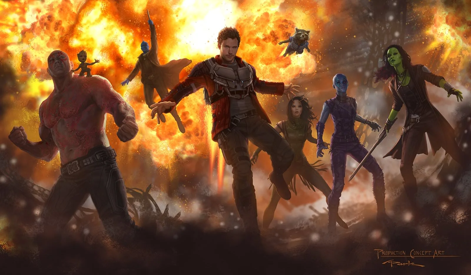 Új harci képet mutattak be Űrlordról és Draxről A galaxis őrzői vol. 2.-ből