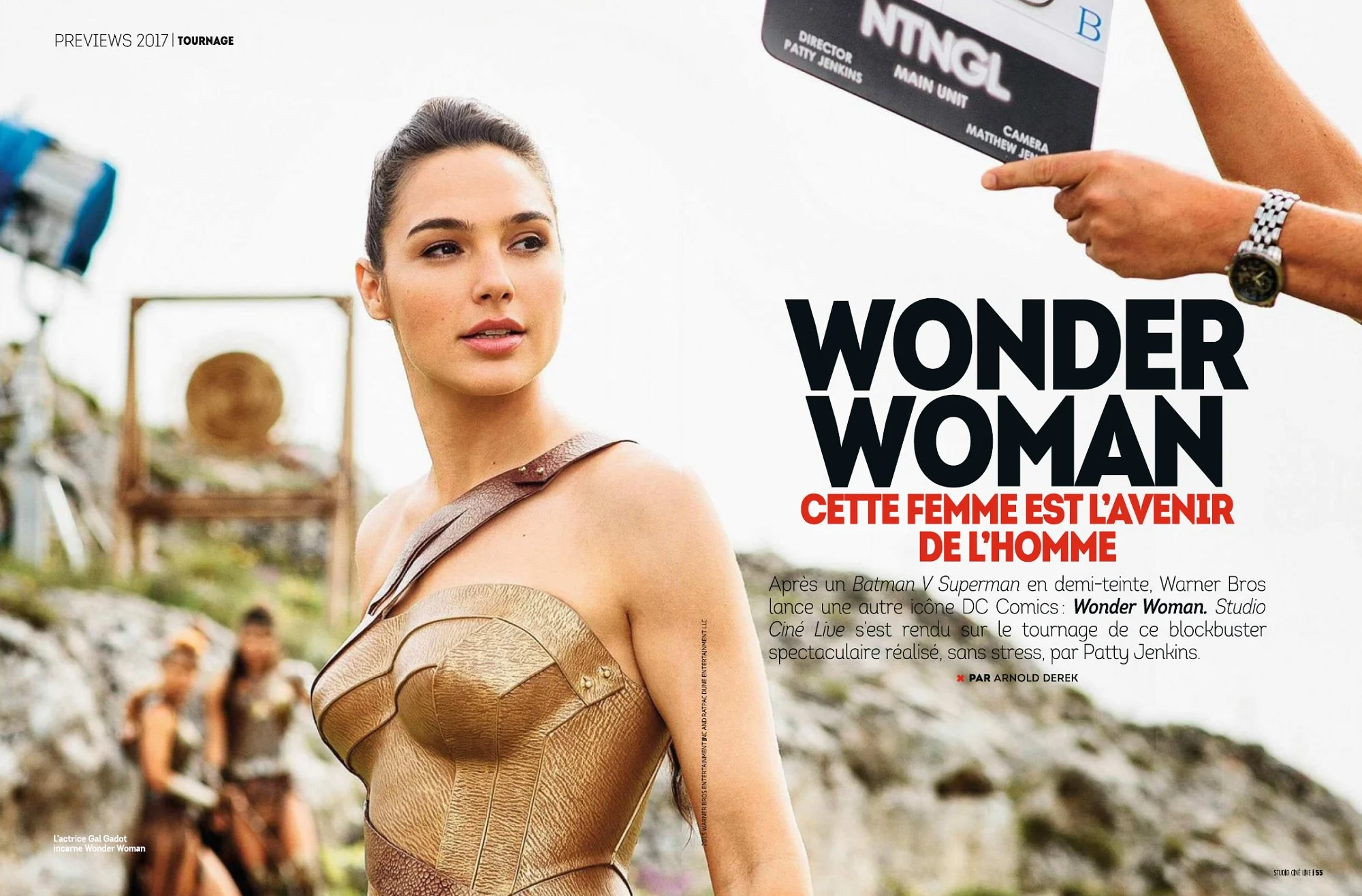 Új képet kaptunk Wonder Woman-ről, miközben megerősítették a főgonoszt is