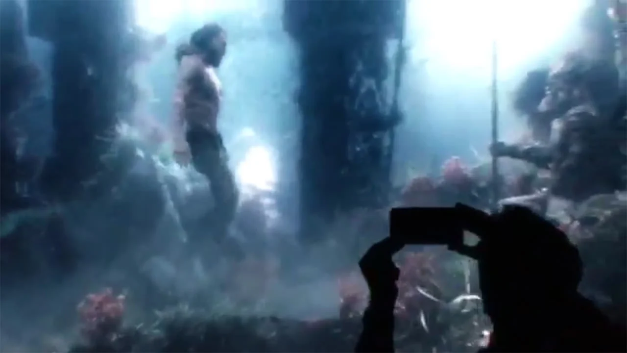 Megmutatták, hogyan vették fel Aquaman víz alatti jeleneteit