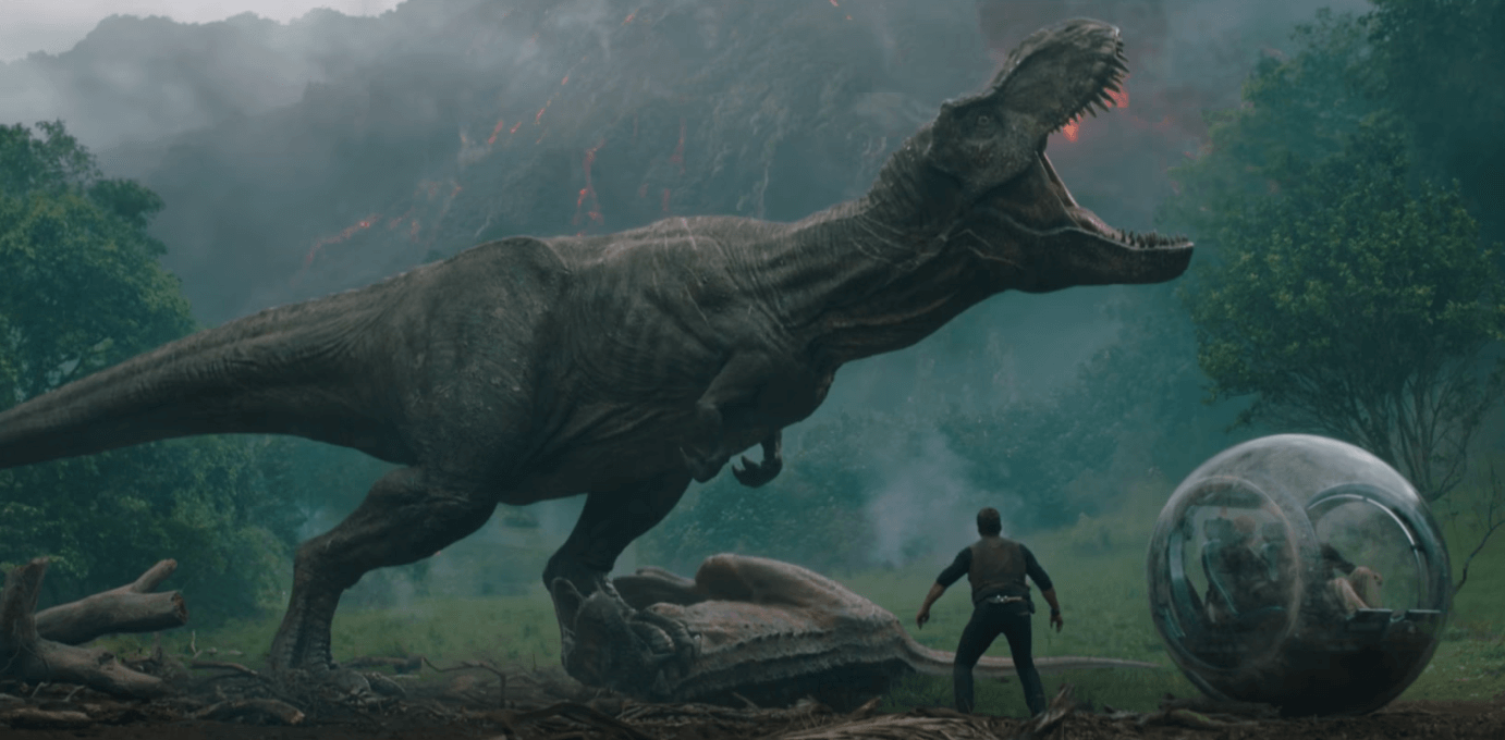 Egy hatalmas havas díszletre lettek figyelmesek a Jurassic World: Dominion londoni forgatásán