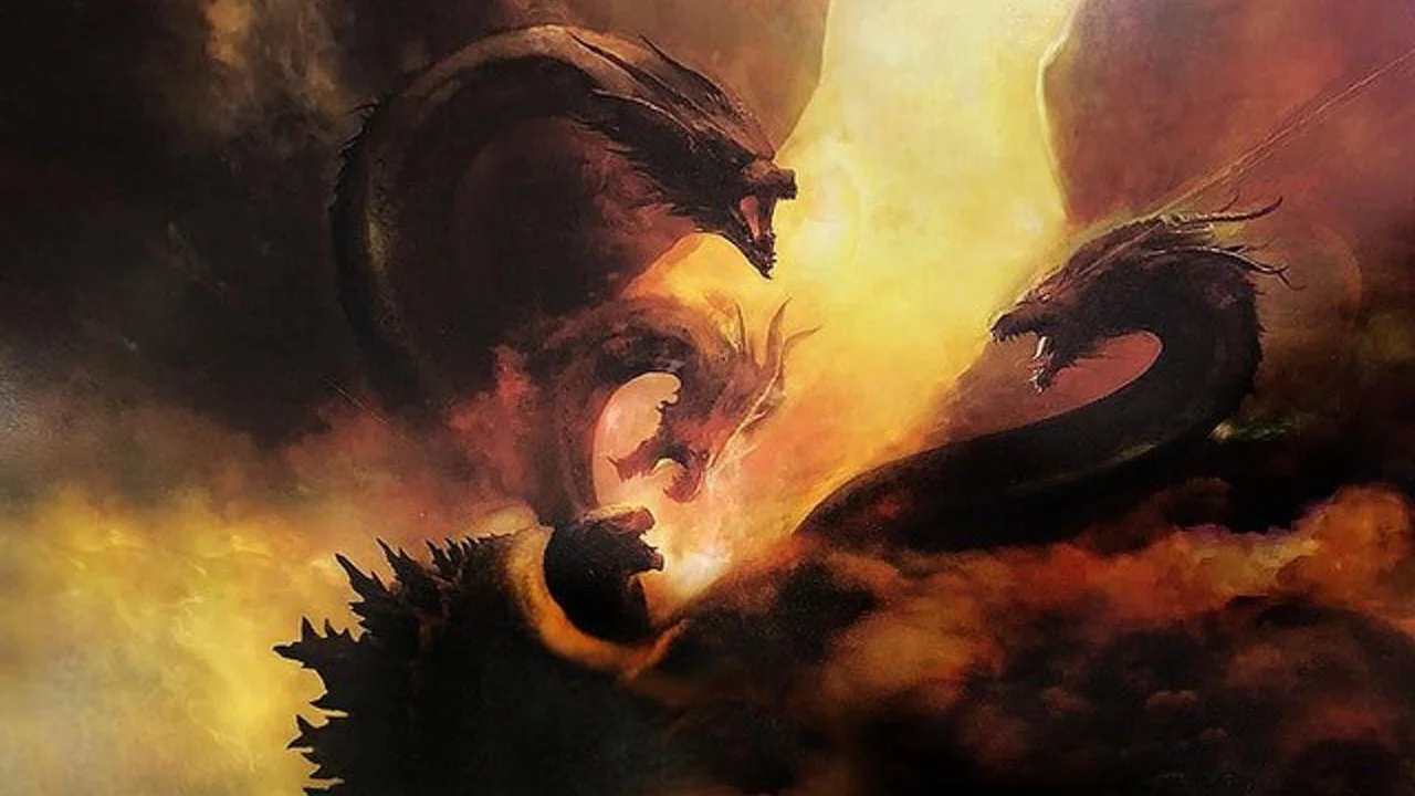 Mutatjuk milyen lesz King Ghidorah a Godzilla: A szörnyek királya háromfejű titánja