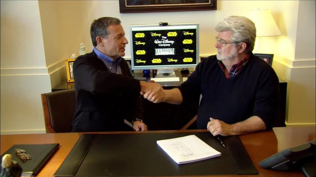 Nemcsak Bob Igernek, de még George Lucasnak is nagyon bejött a The Mandalorian 6 Bob Iger George Lucas