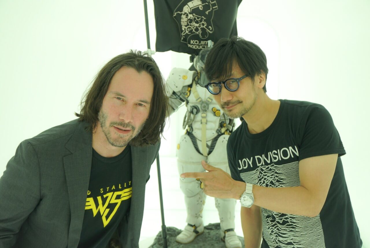 Keanu Reeves meglátogatta Kojimaékat