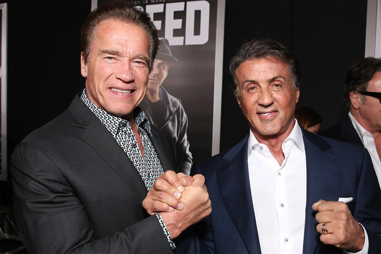 Arnold Schwarzenegger és Sylvester Stallone