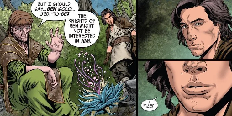 Végre elárulták, hogy mit jelent a Kylo Ren név 6 Snoke and Kylo Ren Comic Name