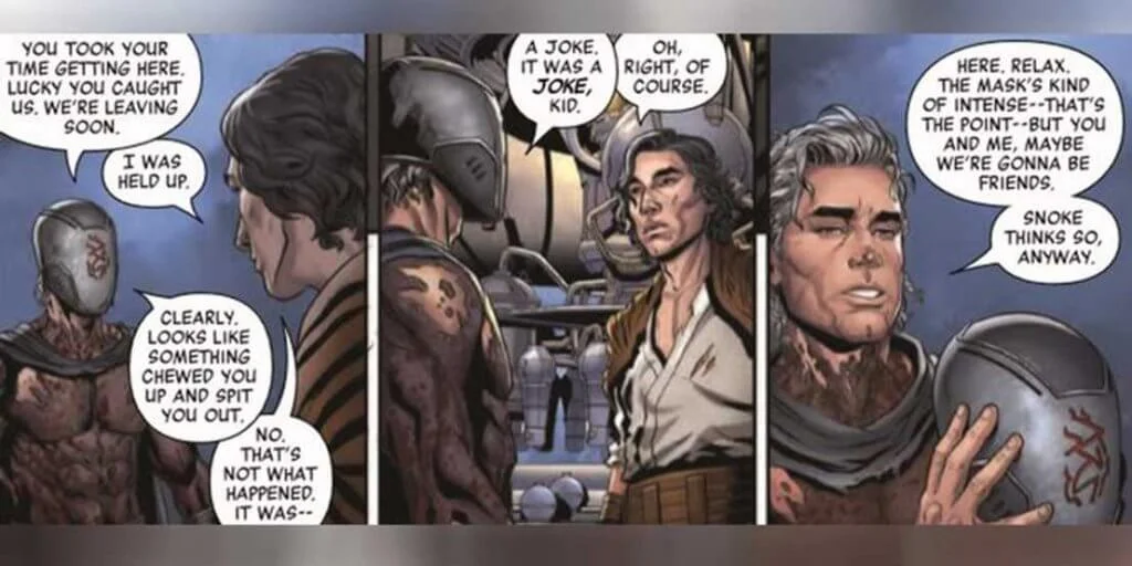 A Star Wars képregényekből kiderült, hogy Kylo Ren miért visel sisakot 6 default