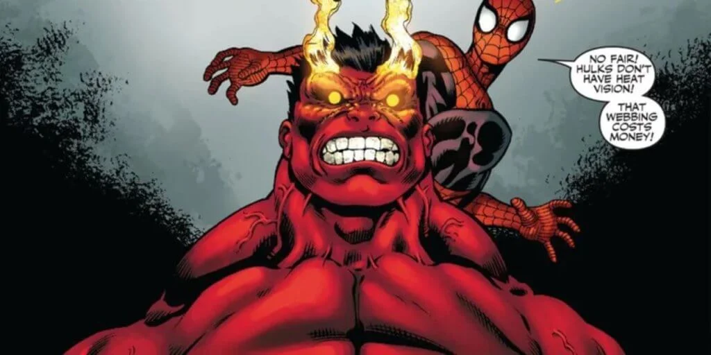 FEJTÁGÍTÓ: A Marvel képregények Vörös Hulkja még Bruce Bannernél is hatalmasabb és erősebb 7 redHulk Spider Man Custom