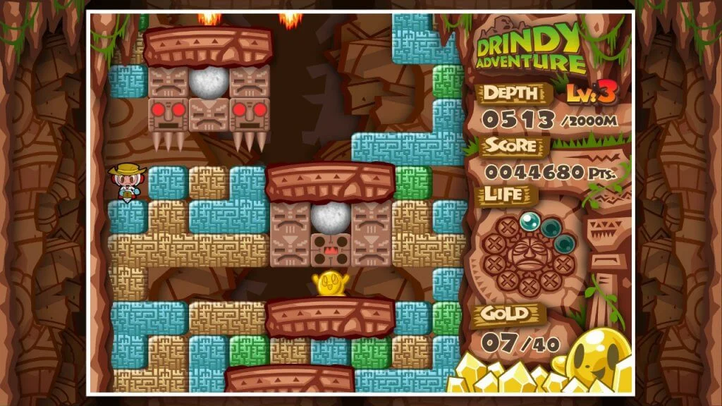 JÁTÉKTESZT: Mr. Driller DrillLand 7 Mr. Driller DrillLand Drindy Adventure