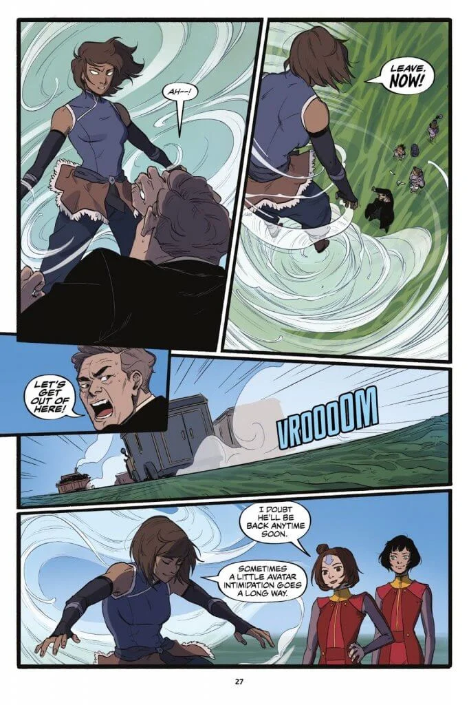 KÉPREGÉNYAJÁNLÓ: Star Wars - Darth Maul és Korra legendája - Hatalmi harc 10 korra2