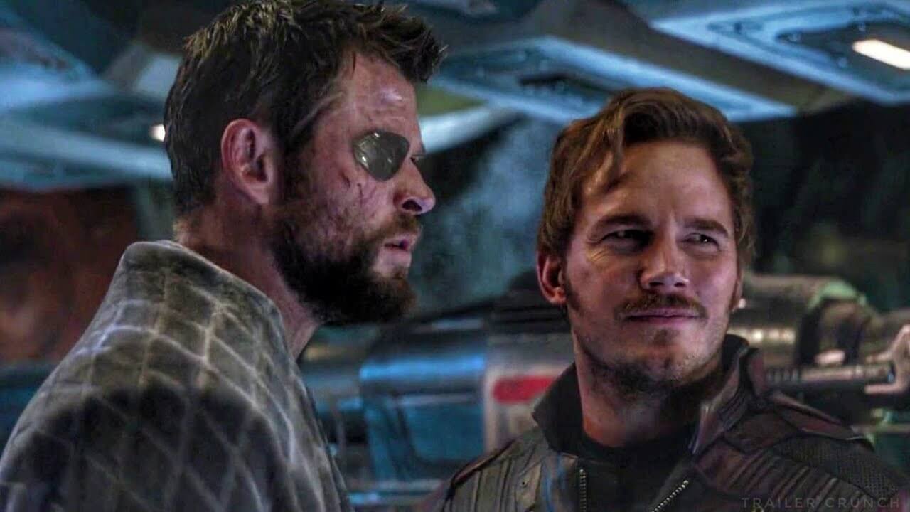 Chris Hemsworth keményen készül a Thor: Love and Thunder forgatására, és természetesen Chris Pratt sem hagyta szó nélkül