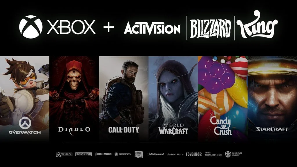 Xbox Microsoft Activision Blizzard
