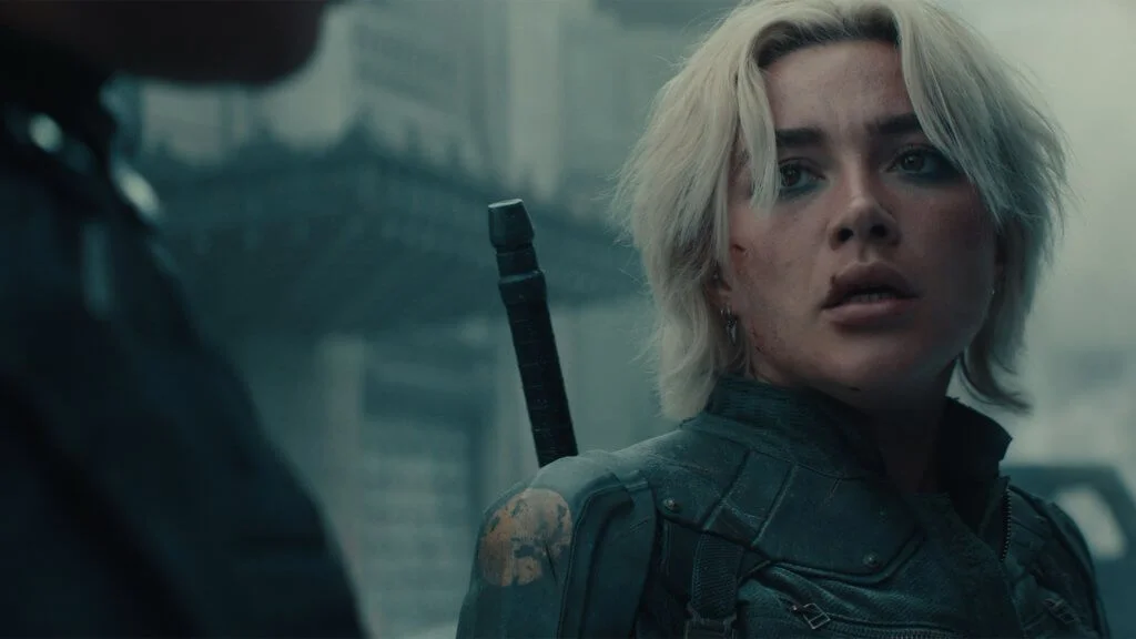 Florence Pugh elárulta, mivel sikerült meggyőzni a Mennydörgők* producereit, hogy leugorjon a világ második legmagasabb épületéről 6 Mennydörgők*