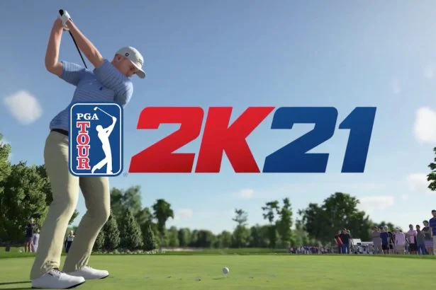 2k21 video game justin thomas teeing off