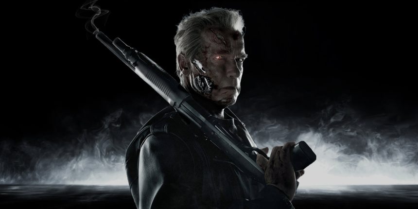 Arnold Schwarzenegger in Terminator Genisys mini