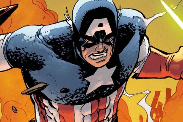 Captain America in Empyre Marvel Comic Art