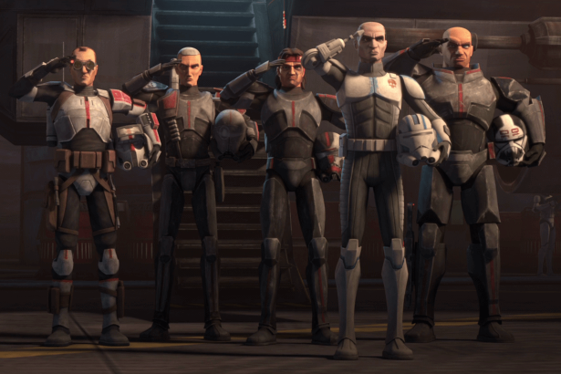 Clone Force 99 plus Echo 1