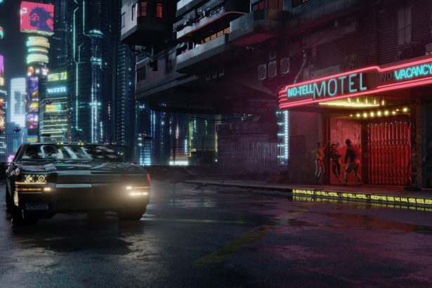 Cyberpunk 2077 Hotel