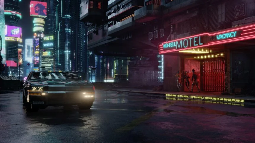 Cyberpunk 2077 Hotel