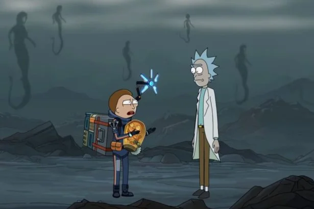 Death Stranding Rick and Morty