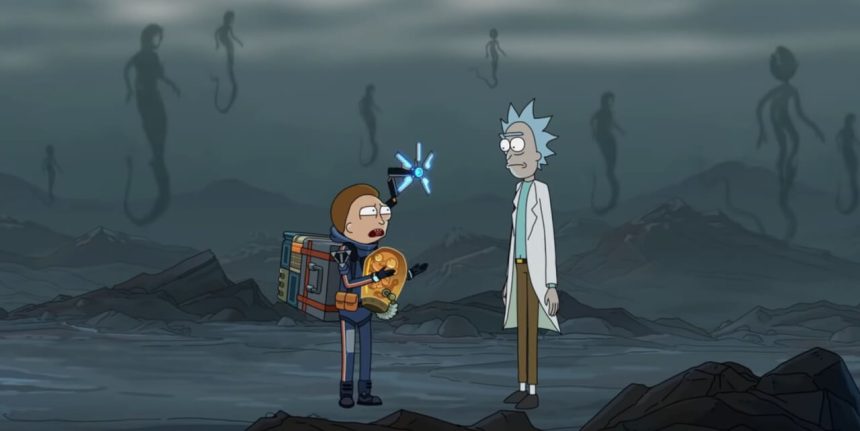 Death Stranding Rick and Morty
