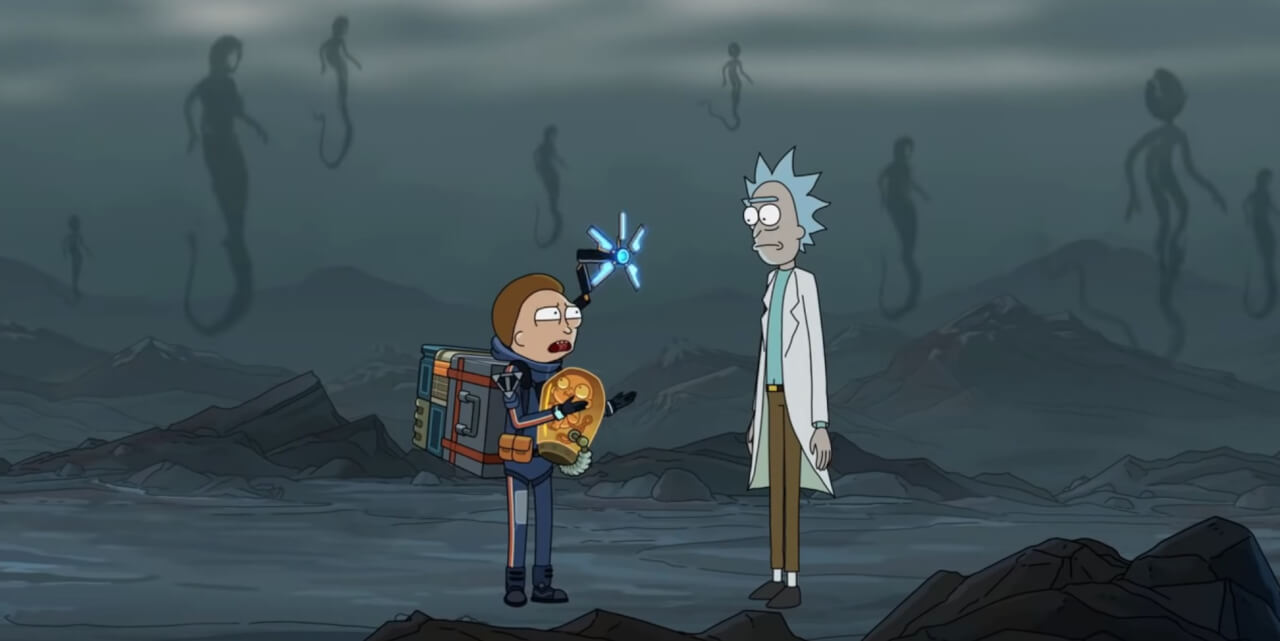 Death Stranding Rick and Morty