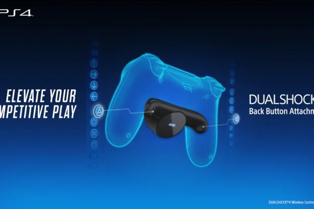 Dualshock 4 back button attachment