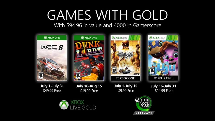 Games With Gold 2020 julius
