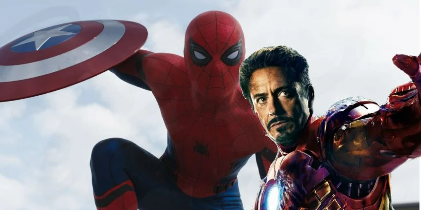 Iron Man Spider Man Homecoming