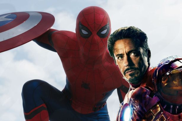 Iron Man Spider Man Homecoming mini