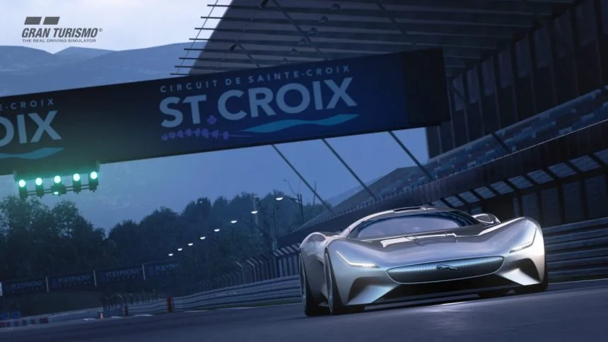 Jaguar Vision Gran Turismo Coup In game Track 25.10.19 002