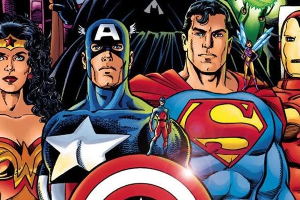 Justice League vs Avengers Comic DC Marvel Custom