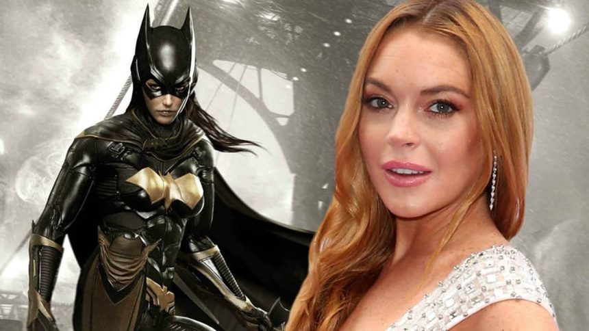 Lindsay Lohan Batgirl mini