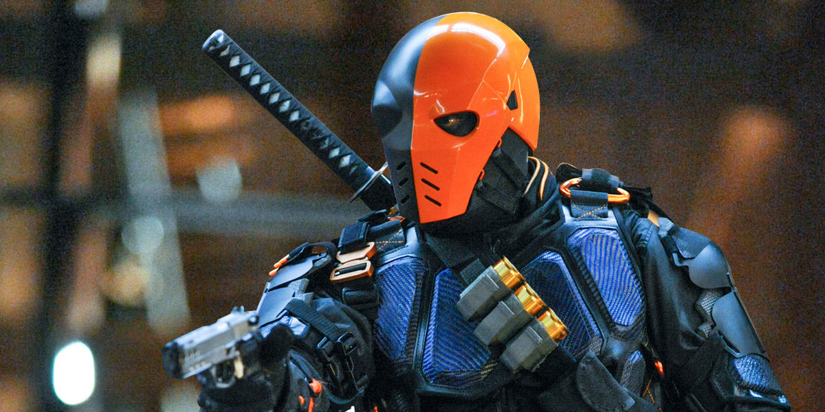 Manu Bennett as Deathstroke in Arrow mini