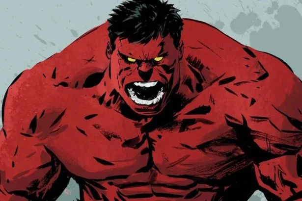 Marvel Red Hulk 1 Custom