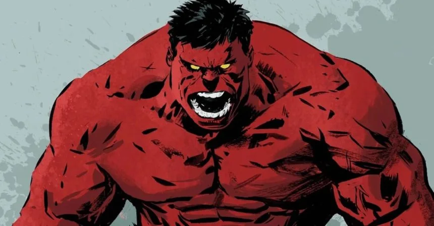 Marvel Red Hulk 1 Custom