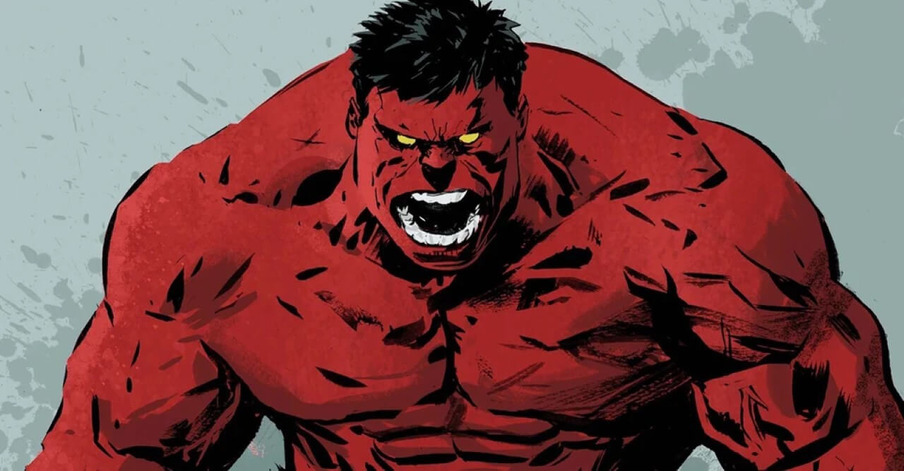 Marvel Red Hulk 1 Custom