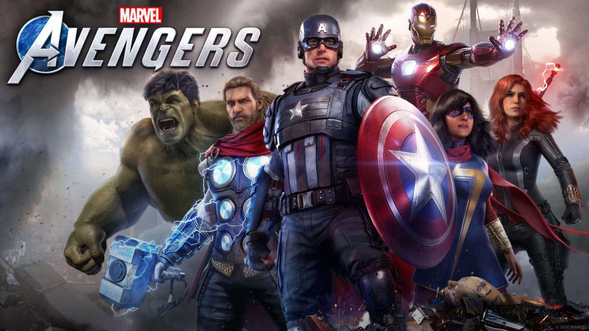 Marvels Avengers Key Art