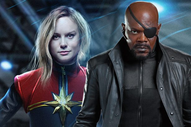Nick Fury and Captain Marvel mini