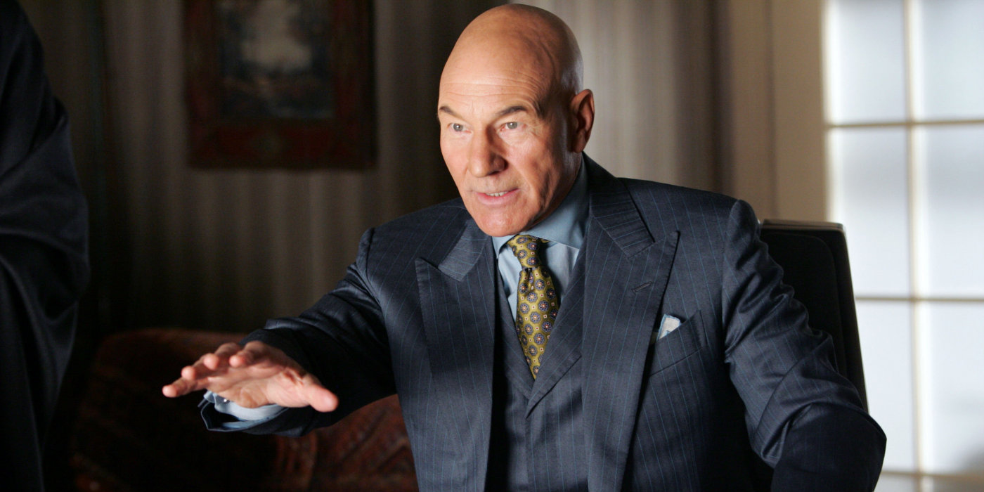Patrick Stewart Professor X Charles Xavier movie