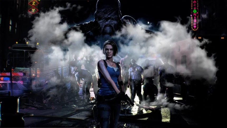 Resident Evil 3 Remake Jill street scaled 1