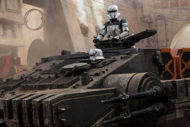 Rogue One A Star Wars Story Stormtrooper tank mini