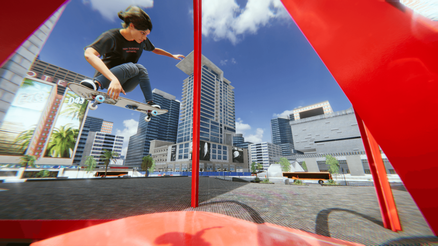 Skater XL tuck knee