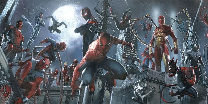 Spider Mans best suits mini