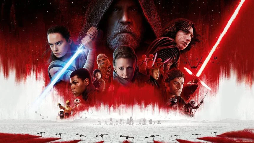 Star Wars Last Jedi Banner mini