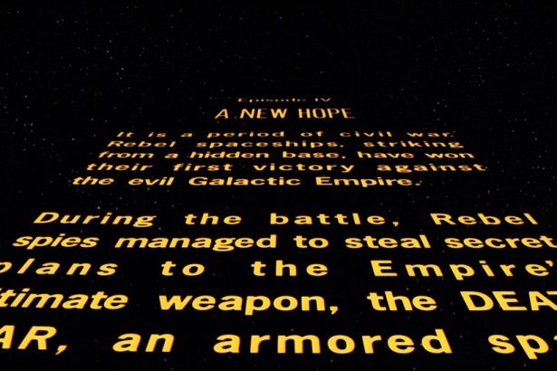 Star Wars A New Hope Opening Crawl mini