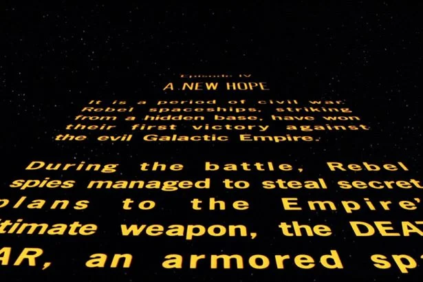 Star Wars A New Hope Opening Crawl mini