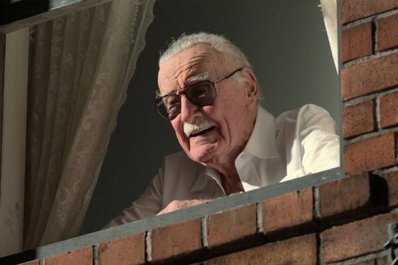 Still of Stan Lee from Spider Man Homecoming.1525208702 mini