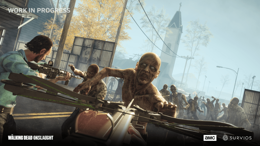 The Walking Dead Onslaught crossbow