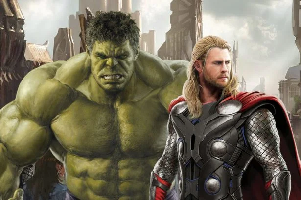 Thor Hulk Asgard Marvel